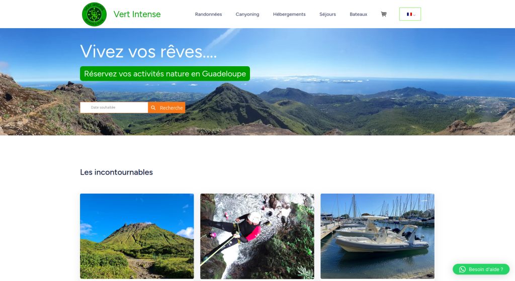 ITGwada développement d'applications web vert-intense.com