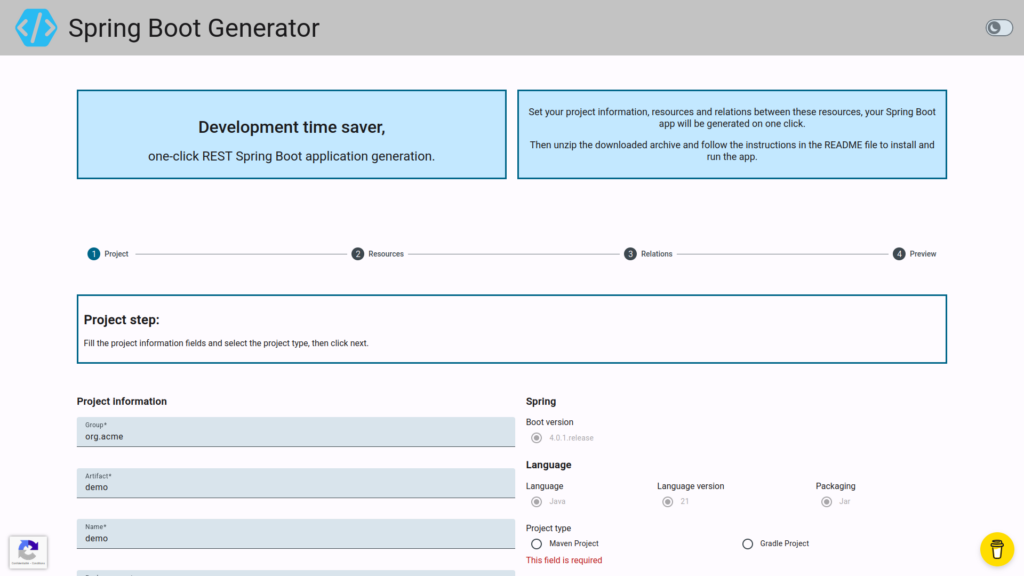 springboot-generator