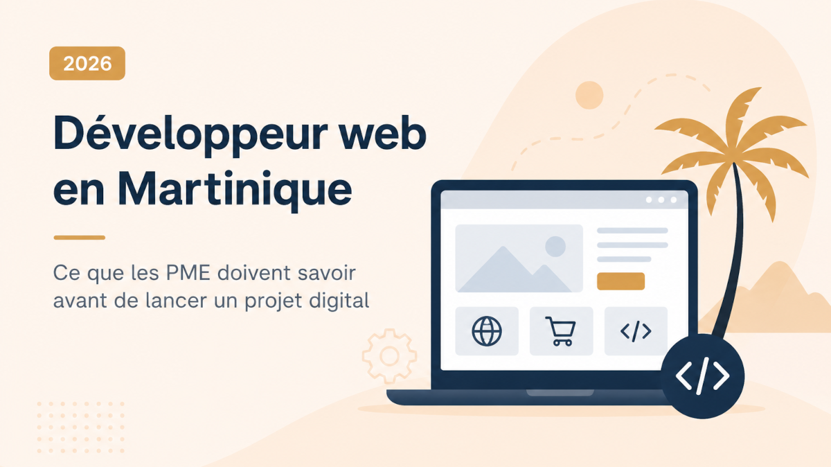 Développeur web en Martinique : ce que les PME doivent savoir avant de lancer un projet digital (2026)