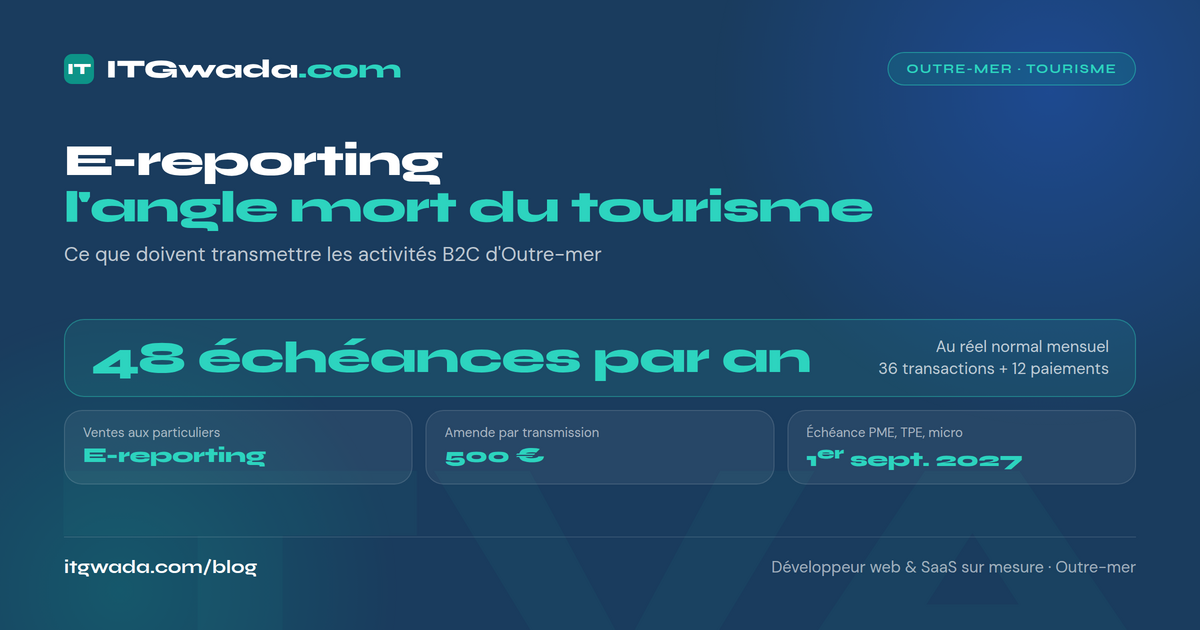 E-reporting : l’obligation que les activités touristiques ne voient pas venir